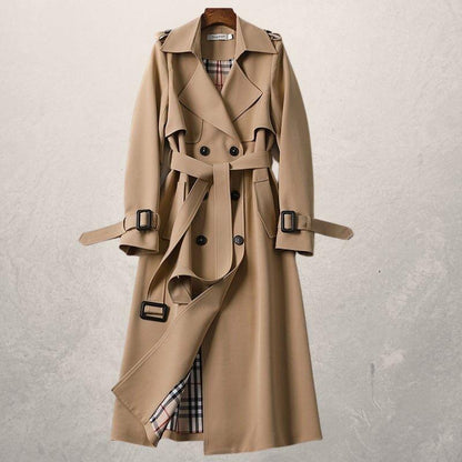 Valentina Fleece Lined Trench Coat