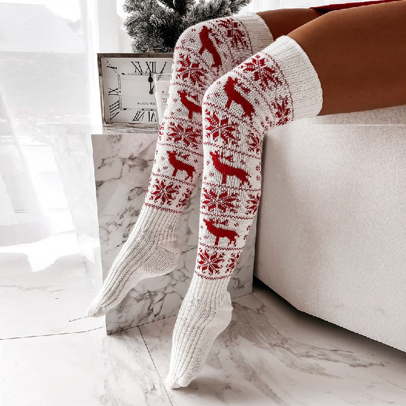 High Christmas Socks - Festive Warmth and Style