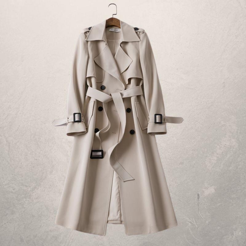 Valentina Fleece Lined Trench Coat