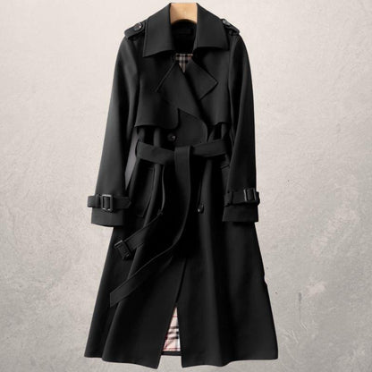 Valentina Fleece Lined Trench Coat