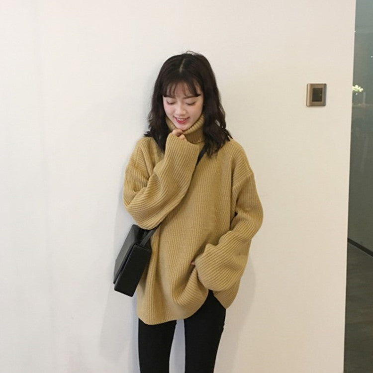 Vintage Cocoon Turtleneck Sweater