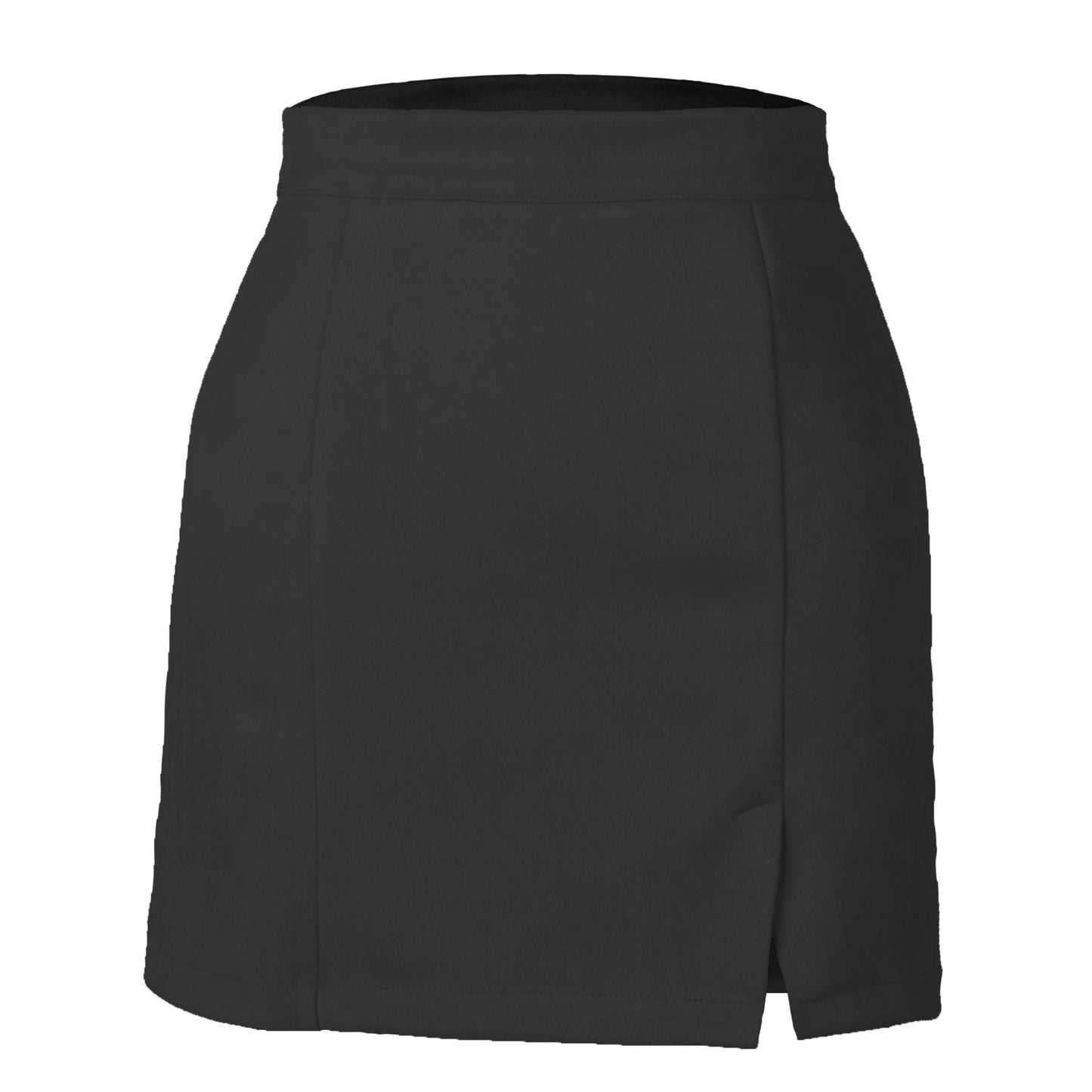 Autumn And Winter Suede A-Line Korean Style High Waist Fashion Sexy Skirt