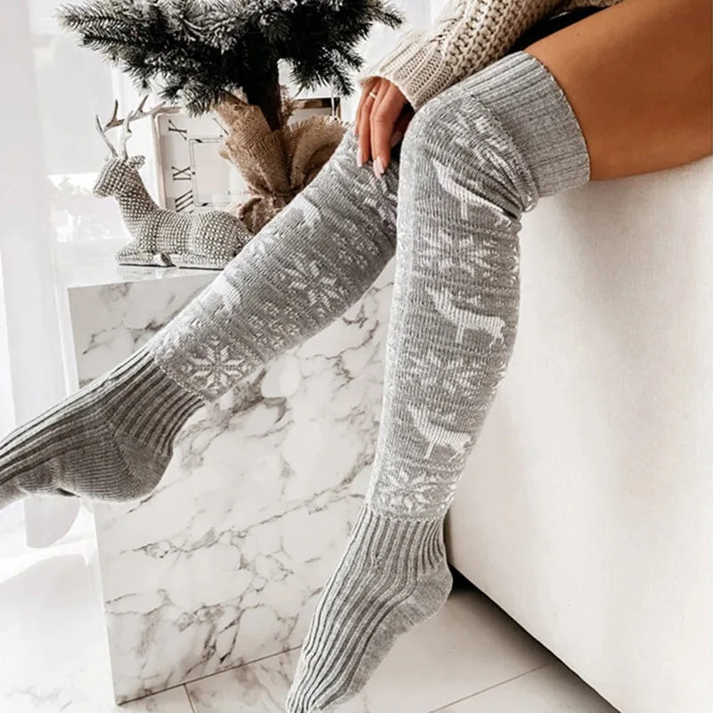 High Christmas Socks - Festive Warmth and Style