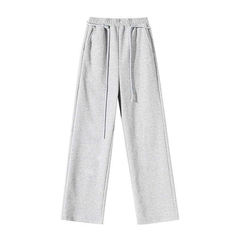 Elastic Waist Relaxed Pants